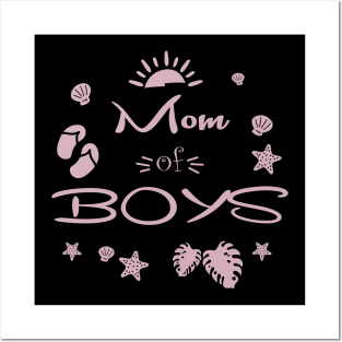 Cute Mom of Boys Shirt Raising Boys shirt Mother of Boys Gift Boy Mama Mom Life Shirt Mom Tee Shirt Mothers Day Shirt Posters and Art